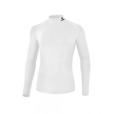 Erima Funktionsunterwäsche Langarmshirt Athletic mit Kragen (nahtlos) weiss Herren